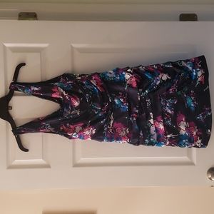 Express Floral Mini Dress